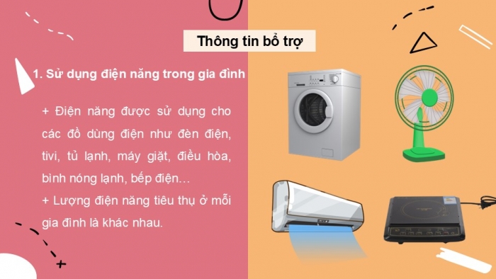 Giáo án PPT Công nghệ 6 kết nối Bài 14 Dự án: An toàn và tiết kiệm điện năng trong gia đình