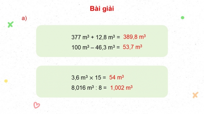 Giáo án điện tử Toán 5 cánh diều Bài 64: Mét khối