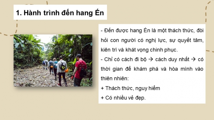 Giáo án PPT Ngữ văn 6 kết nối Bài 5: Hang Én