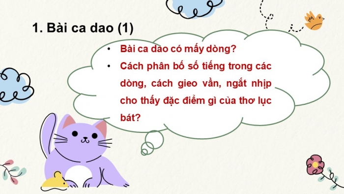 Giáo án và PPT đồng bộ Ngữ văn 6 kết nối tri thức