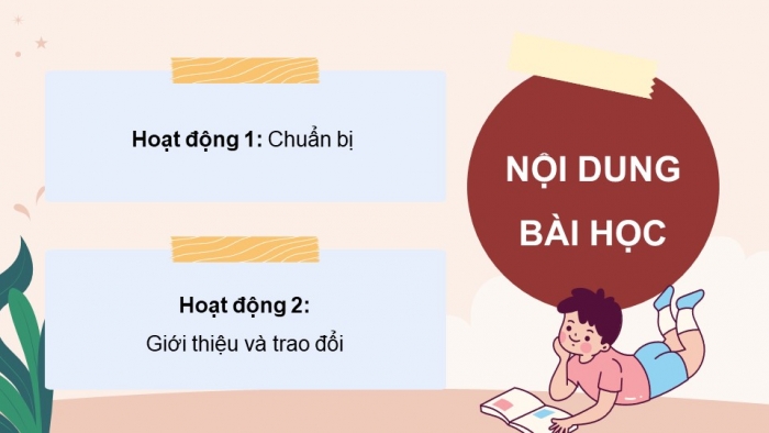 Giáo án điện tử Tiếng Việt 5 cánh diều Bài 17: Trao đổi Em đọc sách báo