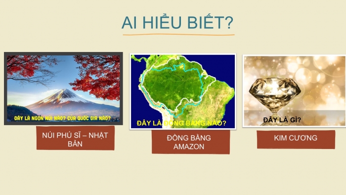 Giáo án PPT Địa lí 6 chân trời Bài 10: Quá trình nội sinh và ngoại sinh. Các dạng địa hình chính. Khoáng sản