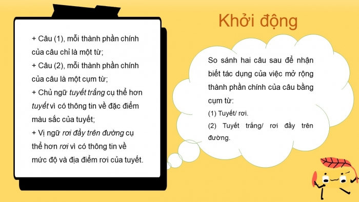 Giáo án PPT Ngữ văn 6 kết nối Bài 3: Cụm danh từ