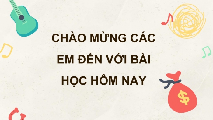 Giáo án điện tử Mĩ thuật 5 chân trời bản 1 Bài 3: Mô hình nhạc cụ dân tộc