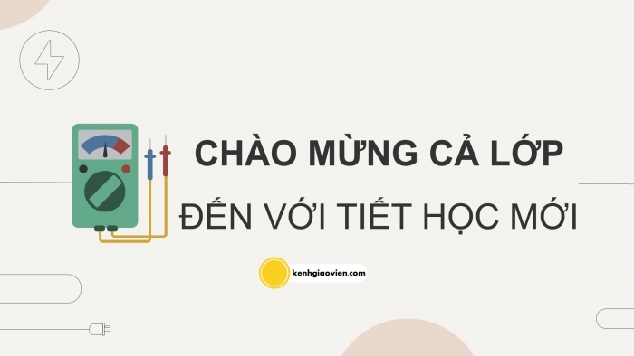 Giáo án điện tử chuyên đề Vật lí 12 chân trời Bài 8: Lưỡng tính sóng hạt