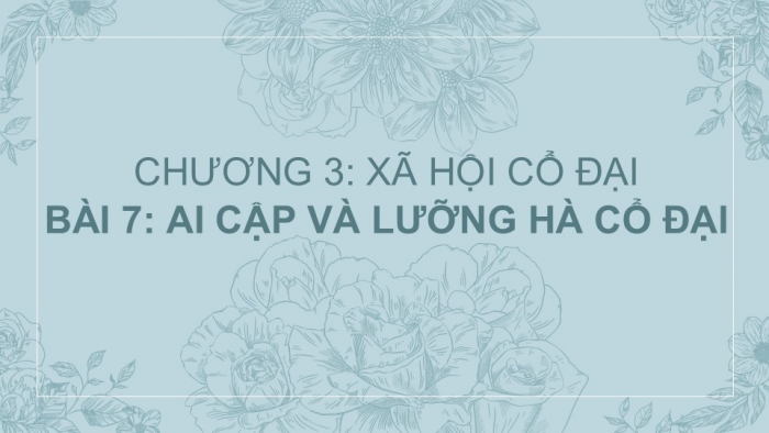 Giáo án PPT Lịch sử 6 kết nối Bài 7: Ai Cập và Lưỡng Hà cổ đại