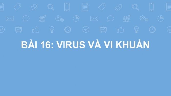 Giáo án PPT KHTN 6 cánh diều Bài 16: Virus và vi khuẩn