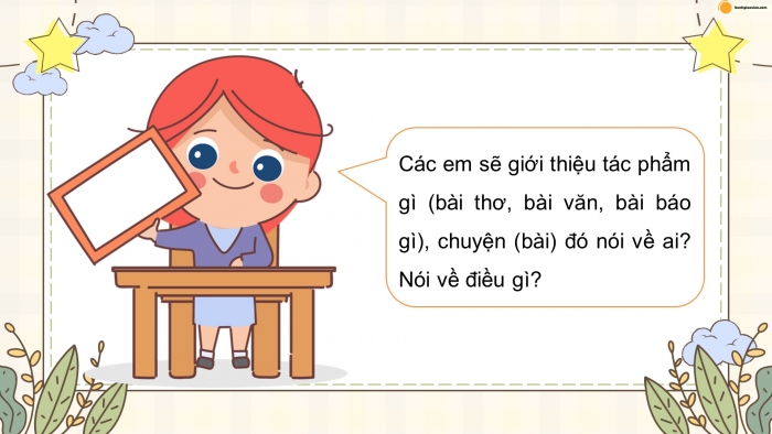 Giáo án điện tử Tiếng Việt 5 cánh diều Bài 12: Trao đổi Em đọc sách báo