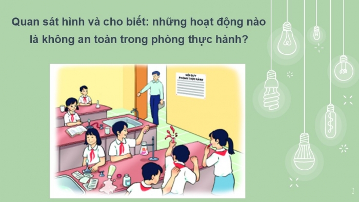 Giáo án PPT KHTN 6 kết nối Bài 2: An toàn trong phòng thực hành