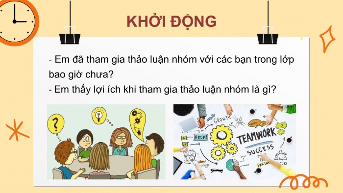 Giáo án PPT Ngữ văn 6 cánh diều Bài 9: Thảo luận nhóm về một vấn đề