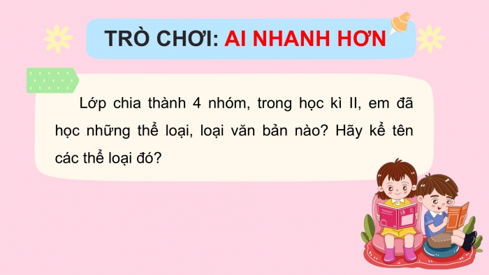 Giáo án PPT Ngữ văn 6 cánh diều Ôn tập và tự đánh giá cuối học kì II