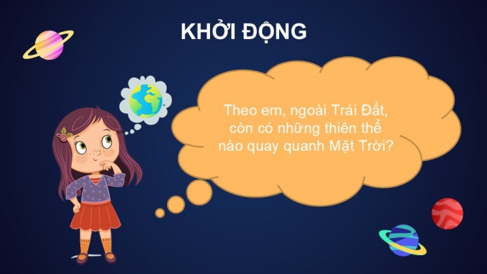 Giáo án PPT KHTN 6 kết nối Bài 54: Hệ Mặt Trời