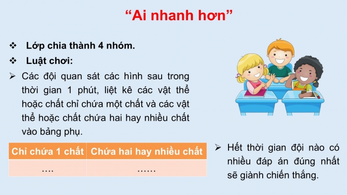 Giáo án PPT KHTN 6 kết nối Bài 16: Hỗn hợp các chất