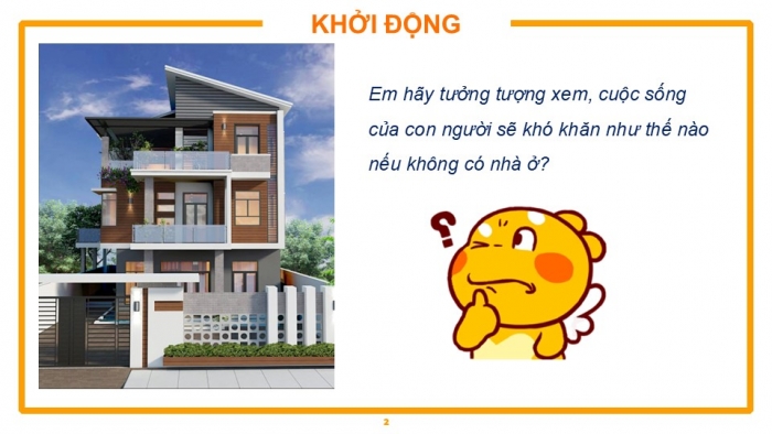 Giáo án PPT Công nghệ 6 kết nối Bài 1: Khái quát về nhà ở