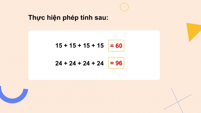 Giáo án PPT Toán 2 kết nối Bài 37: Phép nhân