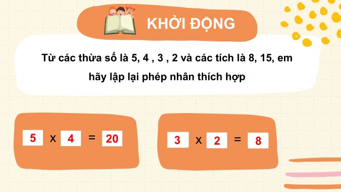 Giáo án PPT Toán 2 kết nối Bài 39: Bảng nhân 2