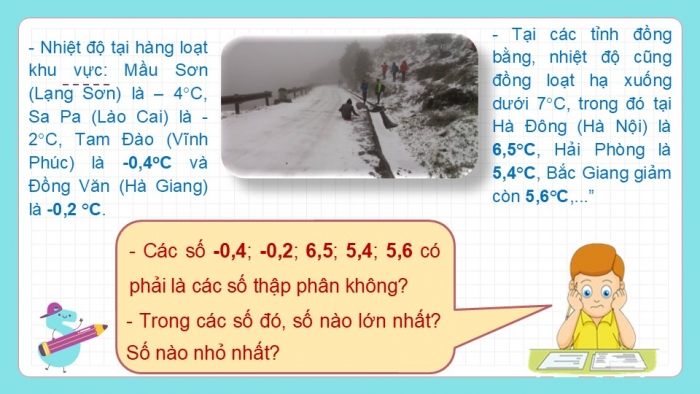 Giáo án PPT Toán 6 cánh diều Bài 5: Số thập phân