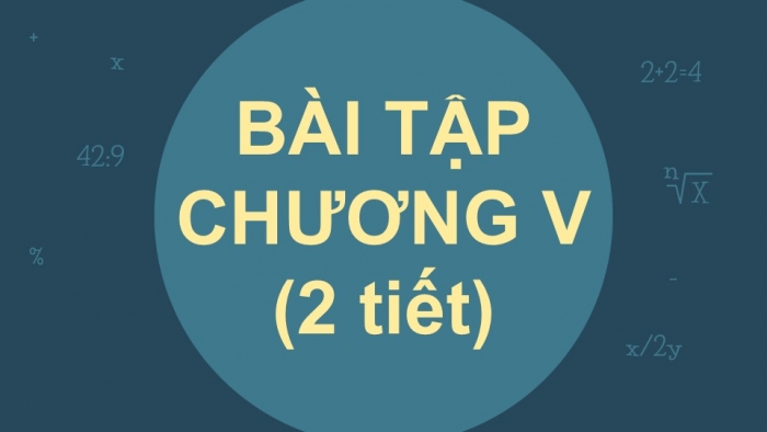 Giáo án PPT Toán 6 cánh diều Bài tập cuối chương V