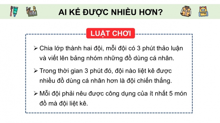 Giáo án PPT Đạo đức 2 kết nối Bài 7: Bảo quản đồ dùng cá nhân