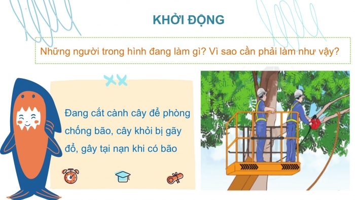 Giáo án PPT Tự nhiên và Xã hội 2 cánh diều Bài 21: Một số cách ứng phó, giảm nhẹ rủi ro thiên tai