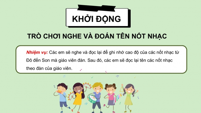 Giáo án PPT Âm nhạc 6 chân trời Tiết 2: Bài đọc nhạc số 1