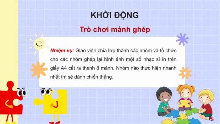 Giáo án PPT Âm nhạc 6 chân trời Tiết 4: Nhạc sĩ Lưu Hữu Phước, Nghe bài hát Lên đàng