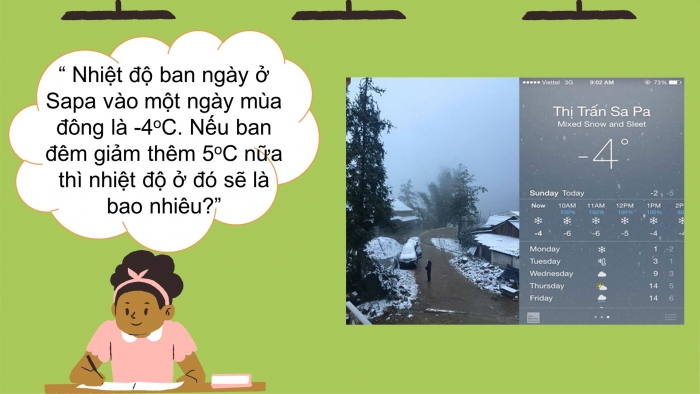 Giáo án PPT Toán 6 chân trời Bài 3: Phép cộng và phép trừ hai số nguyên