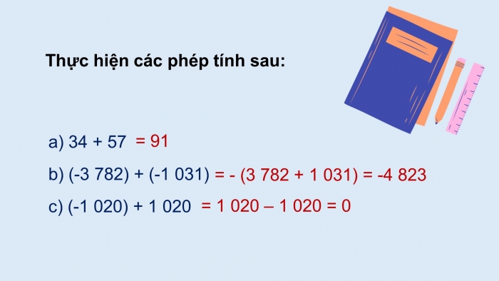 Giáo án PPT Toán 6 chân trời Bài 5 Hoạt động thực hành và trải nghiệm: Vui học cùng số nguyên