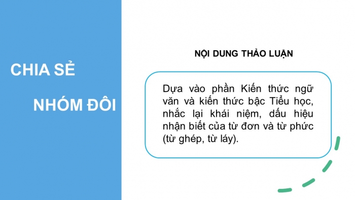 Giáo án PPT Ngữ văn 6 chân trời Bài 1: Thực hành tiếng Việt