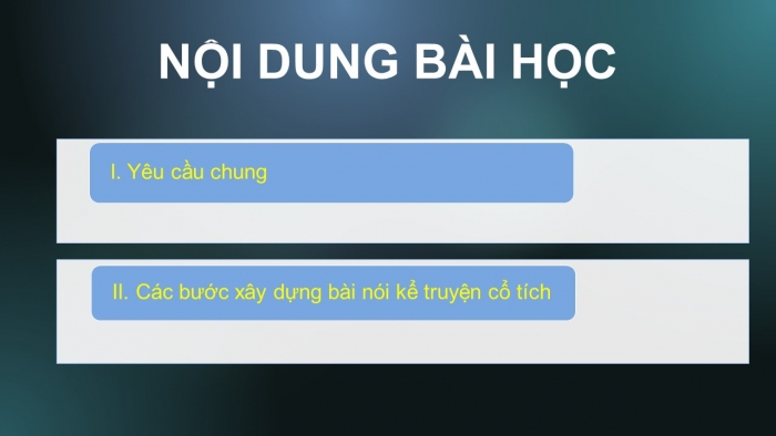 Giáo án PPT Ngữ văn 6 chân trời Bài 2 Nói và nghe: Kể lại một truyện cổ tích