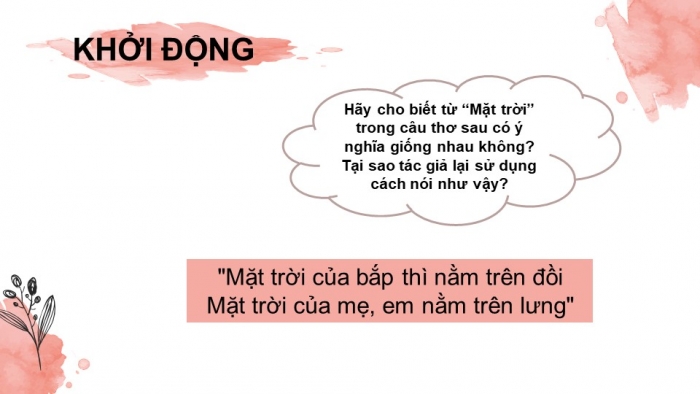 Giáo án PPT Ngữ văn 6 chân trời Bài 5: Thực hành tiếng Việt