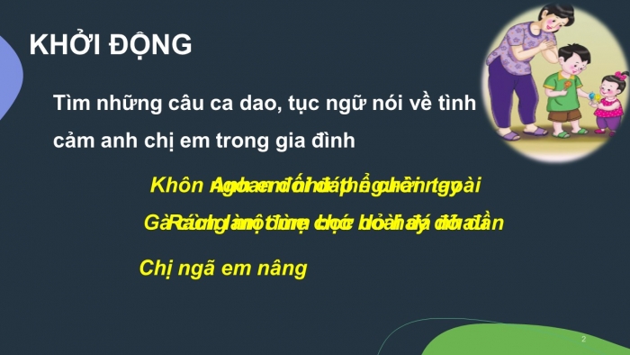 Giáo án PPT Ngữ văn 6 kết nối Bài 2: Bức tranh của em gái tôi