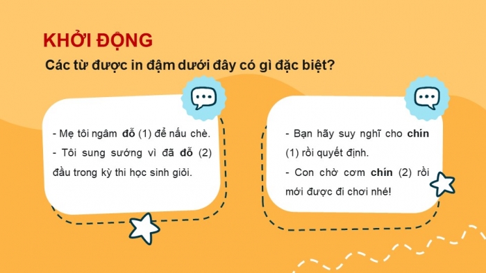 Giáo án PPT Ngữ văn 6 kết nối Bài 4: Từ đồng âm và từ đa nghĩa