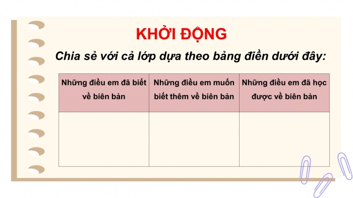 Giáo án PPT Ngữ văn 6 chân trời Bài 6: Viết biên bản về một cuộc họp, cuộc thảo luận hay một vụ việc