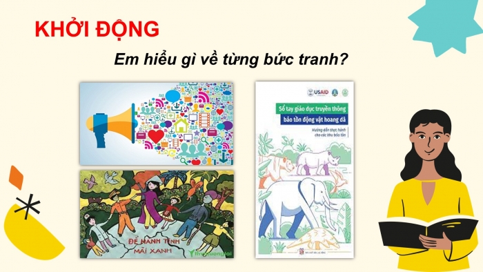 Giáo án PPT Ngữ văn 6 chân trời Bài 11: Làm thế nào để thực hiện một sản phẩm sáng tạo cho Góc truyền thông của trường?