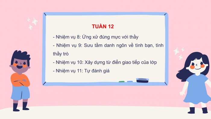 Giáo án PPT HĐTN 6 chân trời Chủ đề 3 Tuần 12