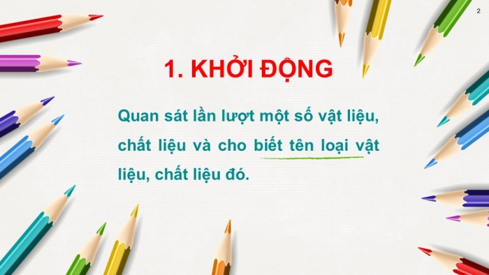 Giáo án PPT Mĩ thuật 2 cánh diều Bài 4: Sáng tạo cùng sản phẩm thủ công