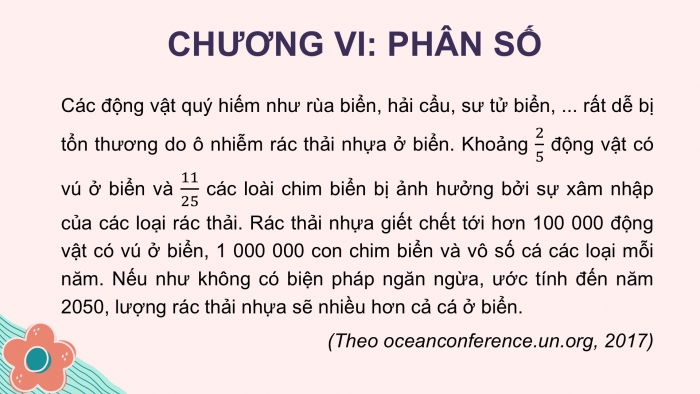 Giáo án PPT Toán 6 kết nối Bài 23: Mở rộng khái niệm phân số. Phân số bằng nhau