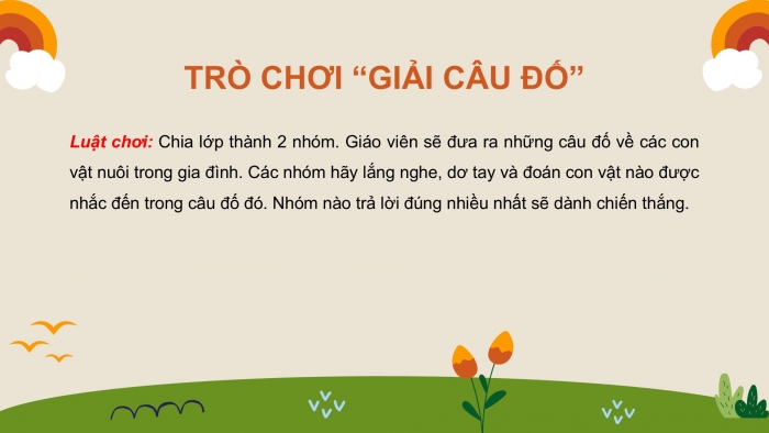 Giáo án PPT Mĩ thuật 2 cánh diều Bài 14: Con vật nuôi quen thuộc