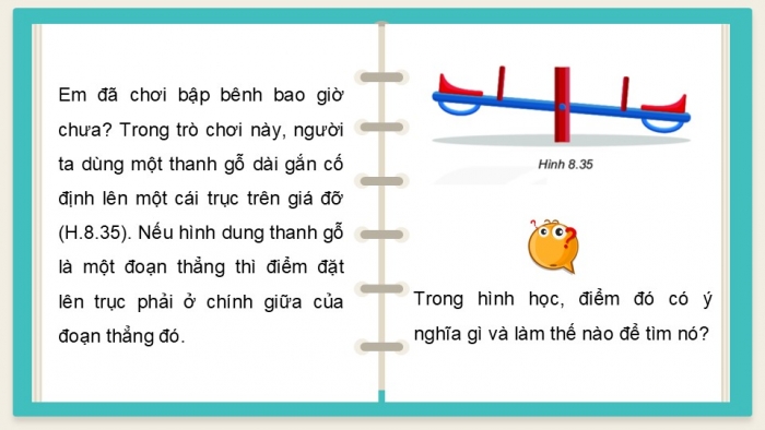 Giáo án PPT Toán 6 kết nối Bài 35: Trung điểm của đoạn thẳng