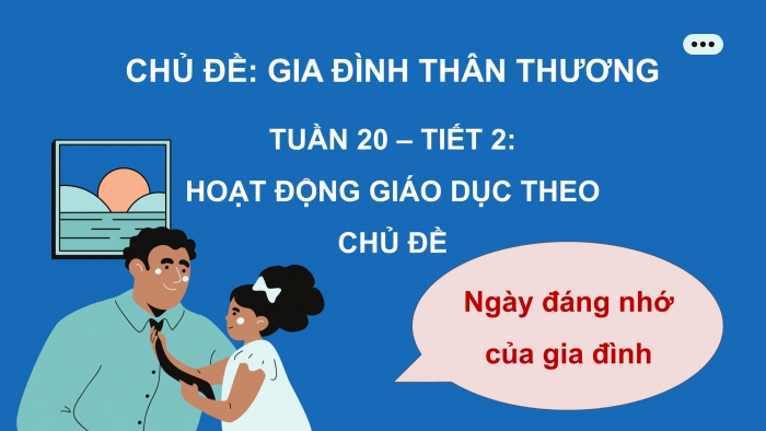 Giáo án PPT HĐTN 2 kết nối Tuần 20: Ngày đáng nhớ của gia đình