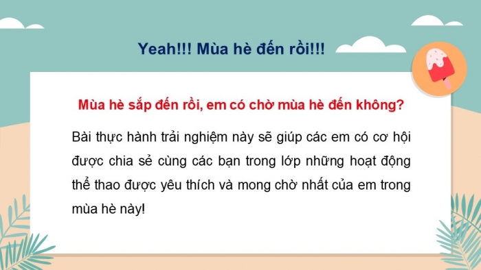 Giáo án PPT Toán 6 kết nối Thực hành trải nghiệm: Hoạt động thể thao nào được yêu thích nhất trong hè?