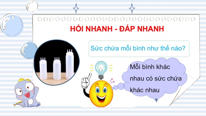 Giáo án PPT Toán 2 chân trời bài Lít