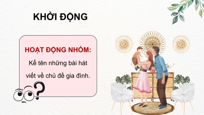 Giáo án điện tử Âm nhạc 5 cánh diều Tiết 23: Hát Cho con