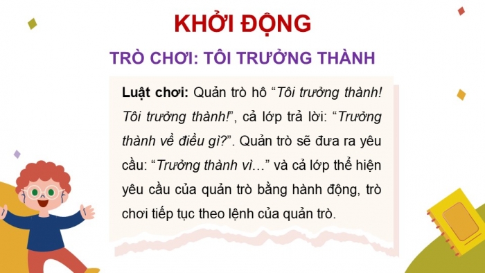 Giáo án điện tử Hoạt động trải nghiệm 5 chân trời bản 1 Chủ đề 6 Tuần 22