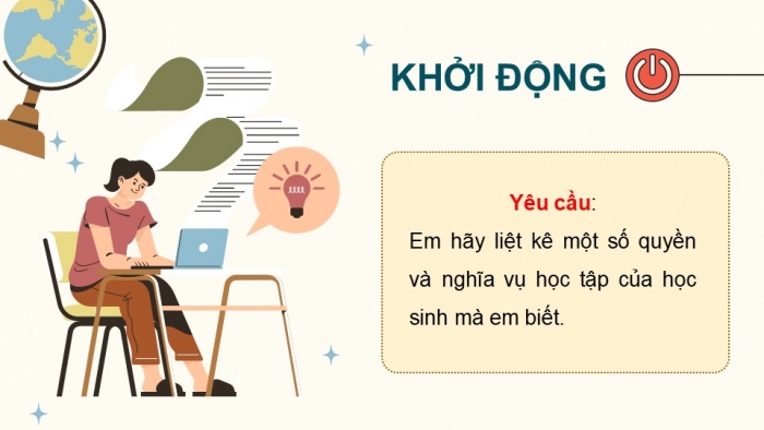 Giáo án điện tử Kinh tế pháp luật 12 cánh diều Bài 11: Quyền và nghĩa vụ học tập của công dân