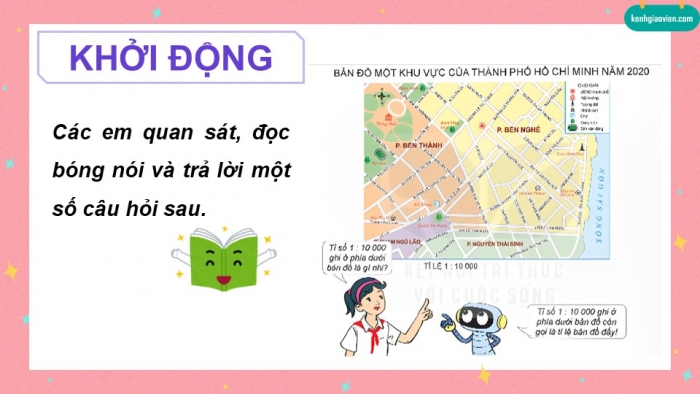 Giáo án điện tử Toán 5 kết nối Bài 37: Tỉ lệ bản đồ và ứng dụng