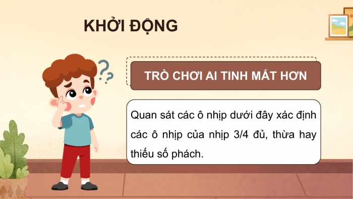 Giáo án điện tử Âm nhạc 5 kết nối Tiết 20: Thường thức âm nhạc Nhạc sĩ Bùi Đình Thảo và bài hát Sách bút thân yêu ơi!, Ôn đọc nhạc Bài số 3