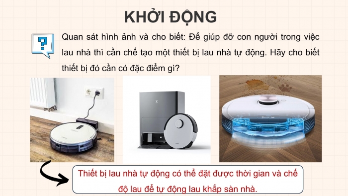 Giáo án điện tử chuyên đề Công nghệ 12 Điện - Điện tử Kết nối Bài 7: Tổng quan dự án nghiên cứu lĩnh vực robot và máy thông minh