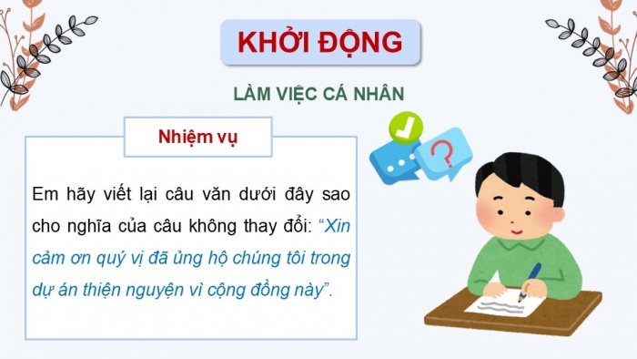 Giáo án điện tử Ngữ văn 9 kết nối Bài 9: Thực hành tiếng Việt (1)